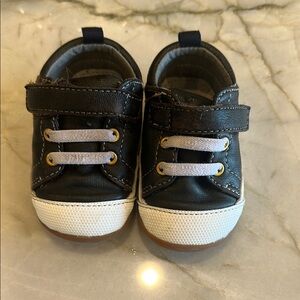 Black and White Kids Shoes